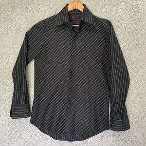 7 Diamonds Striped Soft Casual Button Up Shirt. Excellent Condition